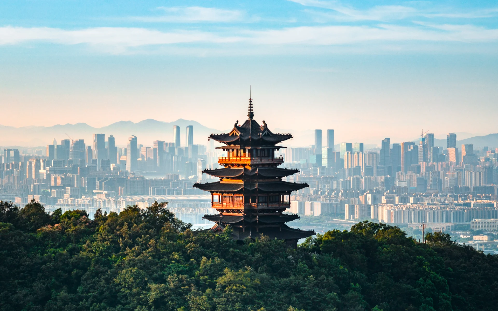 杭州半山望宸阁《望“城”阁》