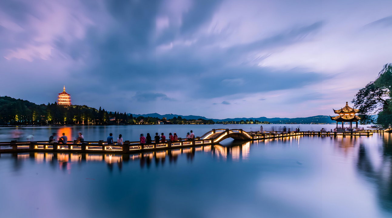 《水墨西湖，千古诗文》-散文-刘敦楼