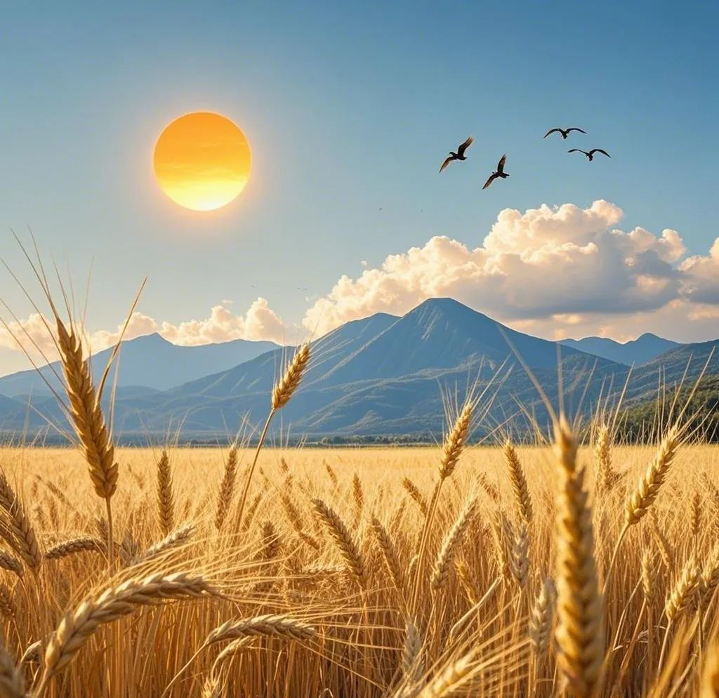 《拾起家乡的麦穗》-散文-何光顺